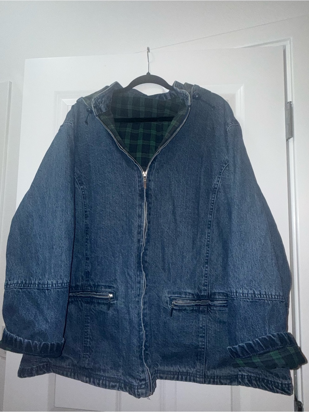 Vintage North Style 2X denim jacket